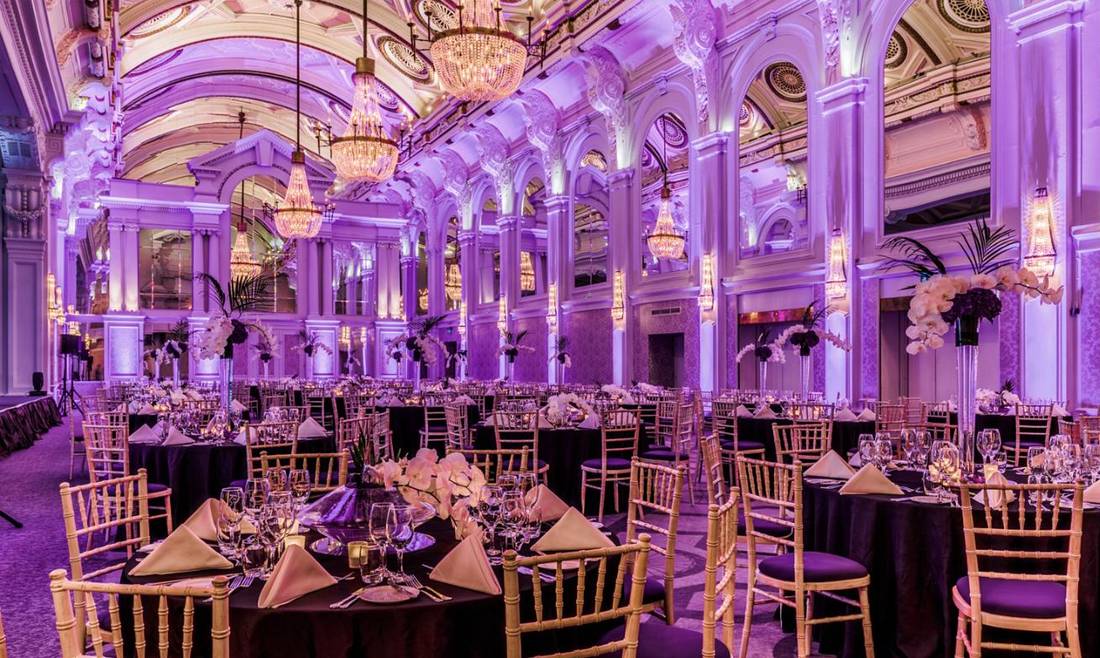 The ballroom at the Grand Connaught Rooms